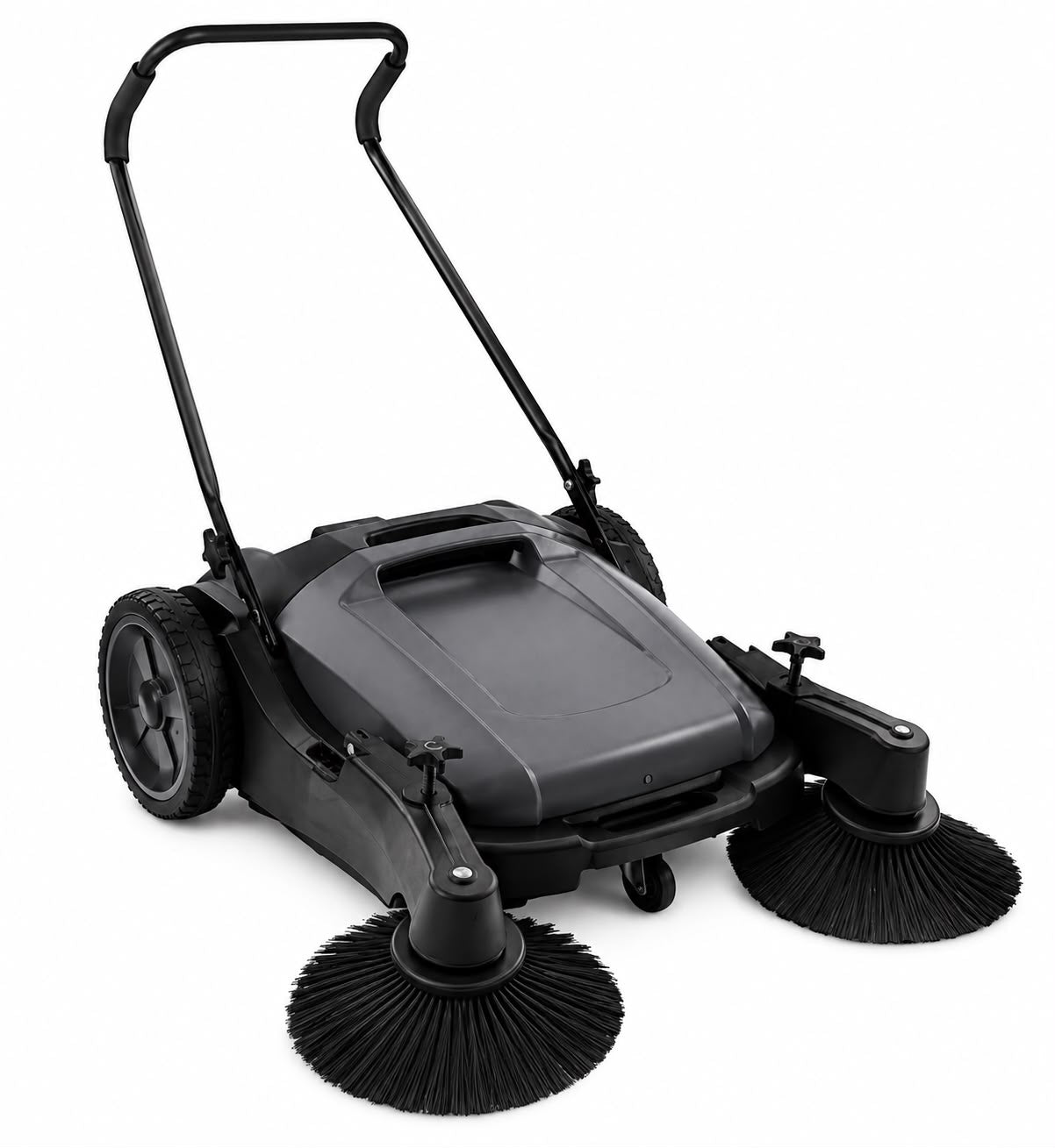 Push Behind Warehouse Sweeper