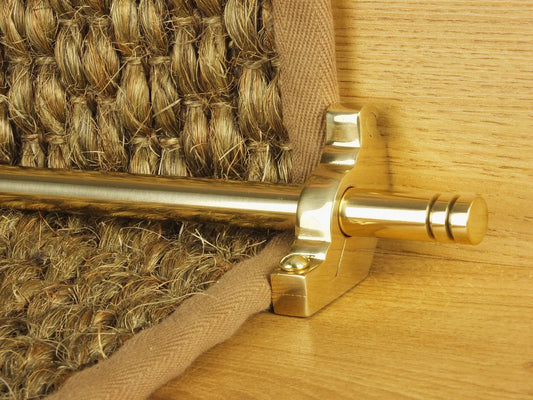Woburn Stair Rods - Polished Brass
