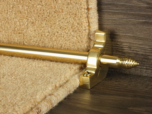 Chatsworth Stair Rods - Polished Brass