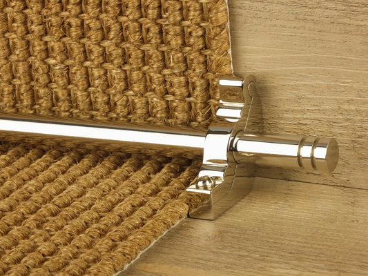 Woburn Stair Rods - Polished Nickel