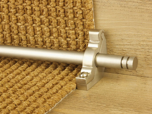 Woburn Stair Rods - Satin Nickel