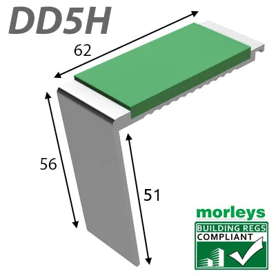 DD5H Rake Back Stair Nosing