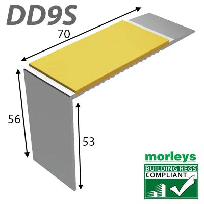 DD9S Square Stair Nosing