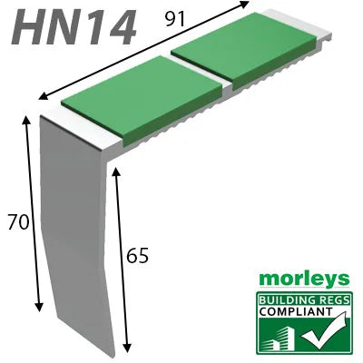 HN14 Chevron Stair Nosing