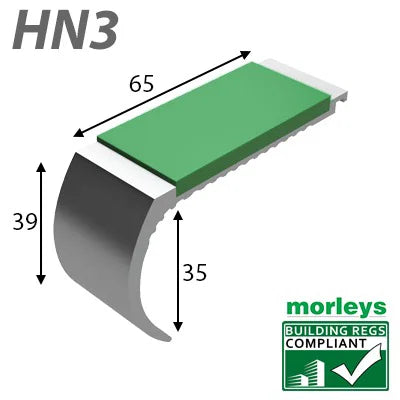 HN3 Bullnose Stair Nosing