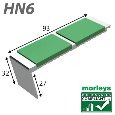 HN6 Rake Back Stair Nosing