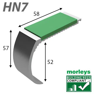 HN7 Bullnose Stair Nosing