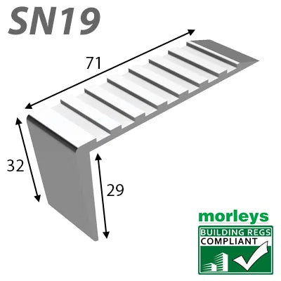 SN19 Castellated Stair Nosing
