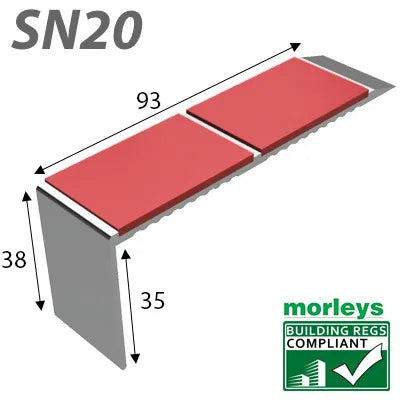 SN20 Square Stair Nosing