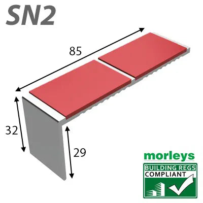 SN2 Square Stair Nosing