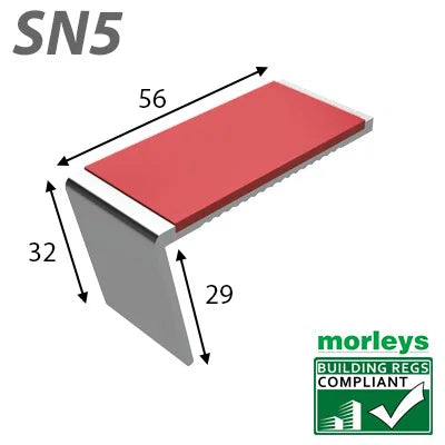 SN5 Rake Back Stair Nosing