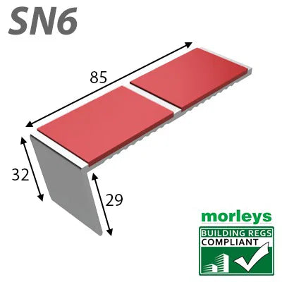 SN6 Rake Back Stair Nosing