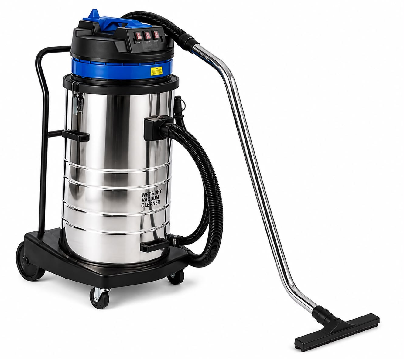 Wet-Dry 3 Motor Vacuum Cleaner 80Ltr