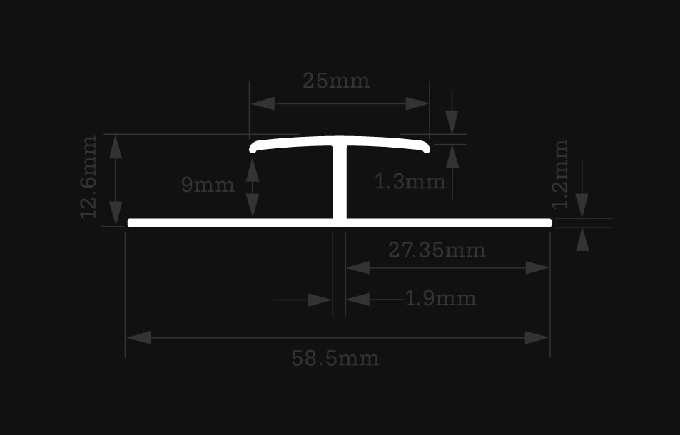 Dual Edge  - Door Plate